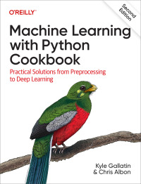 Cover image: Machine Learning with Python Cookbook 2nd edition 9781098135720