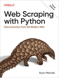 Omslagafbeelding: Web Scraping with Python 3rd edition 9781098145354