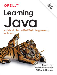 Cover image: Learning Java 6th edition 9781098145538