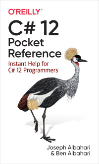 Omslagafbeelding: C# 12 Pocket Reference 1st edition 9781098147549