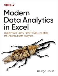 表紙画像: Modern Data Analytics in Excel 1st edition 9781098148829