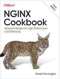 Cover image: NGINX Cookbook 3rd edition 9781098158439