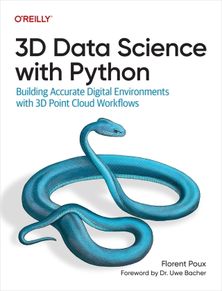 Cover image: 3D Data Science with Python 1st edition 9781098161330