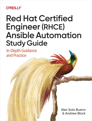 Cover image: Red Hat Certified Engineer (RHCE) Ansible Automation Study Guide 1st edition 9781098162139