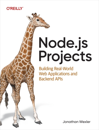 صورة الغلاف: Node.js Projects 1st edition 9781098173142
