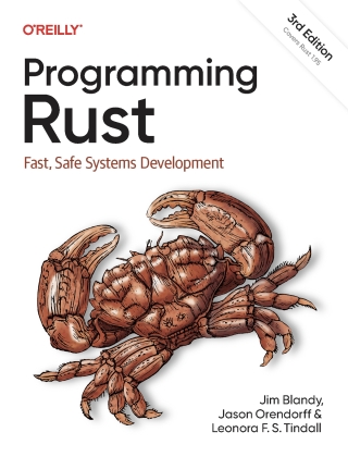 Imagen de portada: Programming Rust 3rd edition 9781098176235
