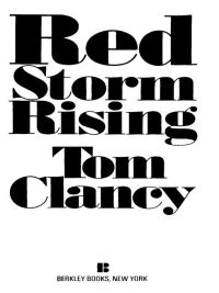 Cover image: Red Storm Rising 9780425101070