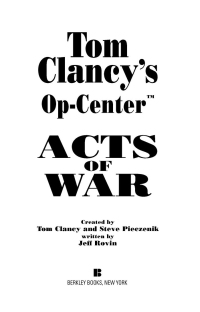 Cover image: Acts of War 9780425156018