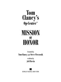 Cover image: Mission of Honor 9780425186701
