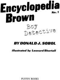 Cover image: Encyclopedia Brown, Boy Detective 9780142408889