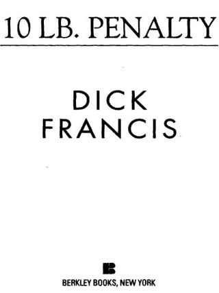 Cover image: 10 lb Penalty 9780425197455