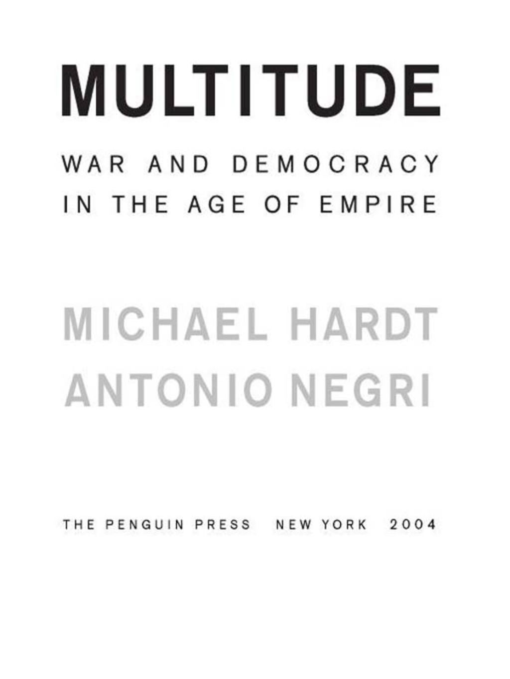 Multitude (eBook)