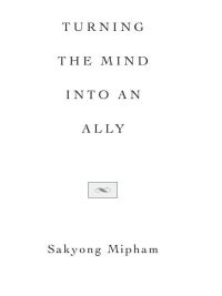 Cover image: Turning the Mind Into an Ally 9781573223454