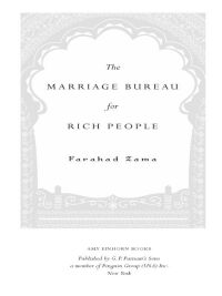 Cover image: The Marriage Bureau for Rich People 9780399155581