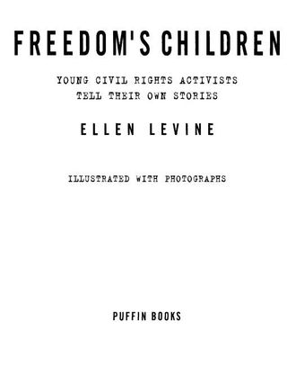 Cover image: Freedom's Children 9780698118706