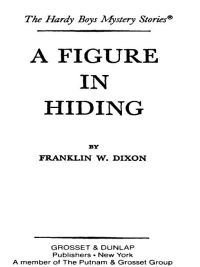 Cover image: Hardy Boys 16: A Figure in Hiding 9780448089164