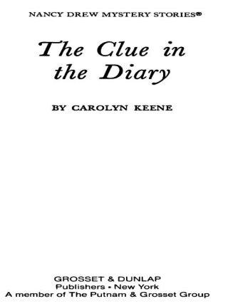 Cover image: Nancy Drew 07: The Clue in the Diary 9780448095073