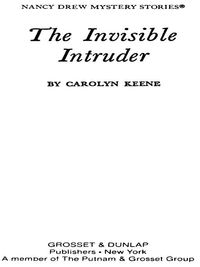 Cover image: Nancy Drew 46: the Invisible Intruder 9780448095462