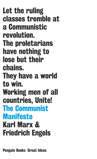Cover image: The Communist Manifesto 9780143037514