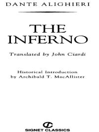 Cover image: The Inferno 9780451527981