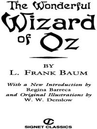 Cover image: The Wonderful Wizard of Oz 9780451530295