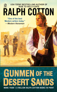 Cover image: Gunmen of the Desert Sands 9780451225443
