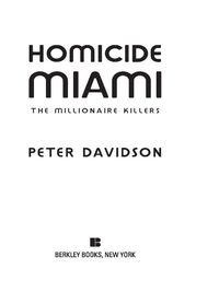 Cover image: Homicide Miami 9780425229019