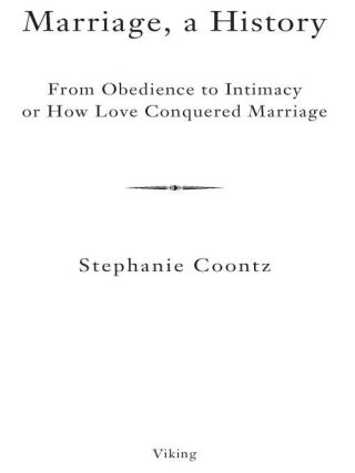 Cover image: Marriage, a History 9780143036678