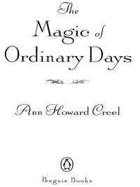Cover image: The Magic of Ordinary Days 9780142000908