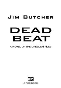 Cover image: Dead Beat 9780451460912