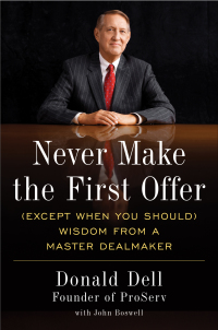 Cover image: Never Make the First Offer 9781591842651