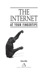 Cover image: The Internet at Your Fingertips 9781592579273