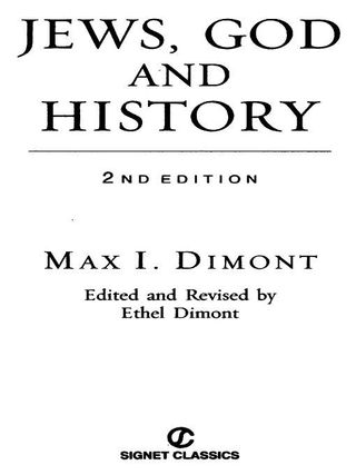 Cover image: Jews, God, and History 9780451529404