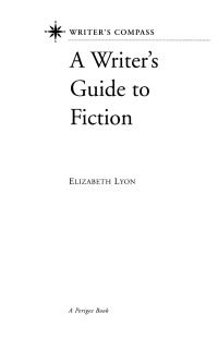 Cover image: A Writer's Guide to Fiction 9780399528583