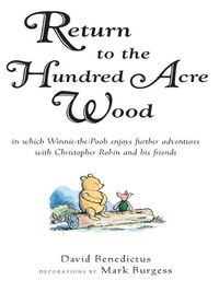 Cover image: Return to the Hundred Acre Wood 9780525421603