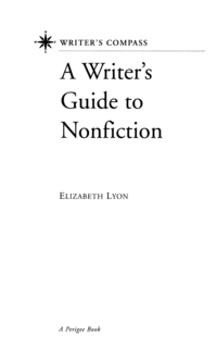 Cover image: Writer's Guide to Nonfiction 9780399528675