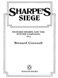 Cover image: Sharpe's Siege (#9) 9780140294378