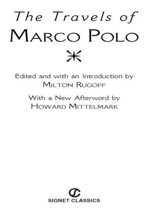 Cover image: Travels of Marco Polo 9780451529510