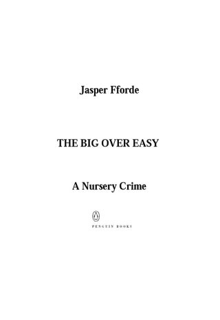 Cover image: The Big Over Easy 9780143037231