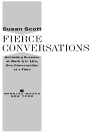 Cover image: Fierce Conversations (Revised and Updated) 9780425193372