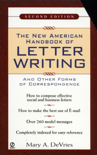Cover image: The New American Handbook of Letter Writing 2nd edition 9780451199317