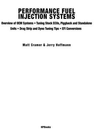 Cover image: Performance Fuel Injection Systems HP1557 9781557885579