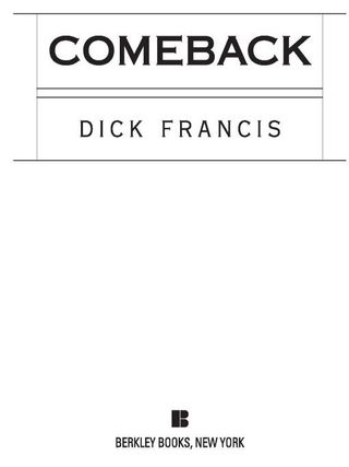 Cover image: Comeback 9780425233313