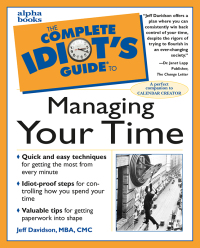 Cover image: The Complete Idiot's Guide to Managing Your Time 9780028629438