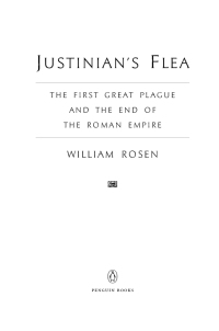 Cover image: Justinian's Flea 9780670038558