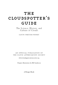 Cover image: The Cloudspotter's Guide 9780399533457