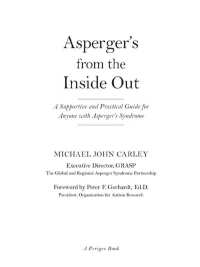 Cover image: Asperger's From the Inside Out 9780399533976