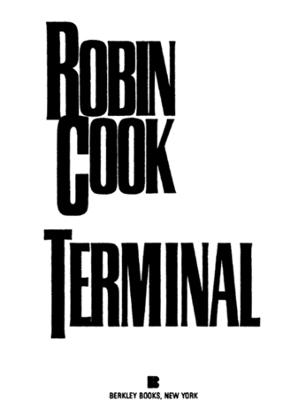 Cover image: Terminal 9780425155066