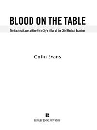 Cover image: Blood On The Table 9780425219379