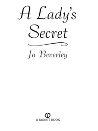 Cover image: A Lady's Secret 9780451224194